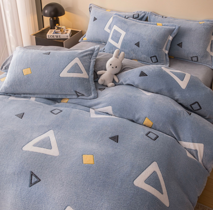 Lenjerie De Pat Cocolino 4 Piese Cu Elastic - Model Geometry [3]