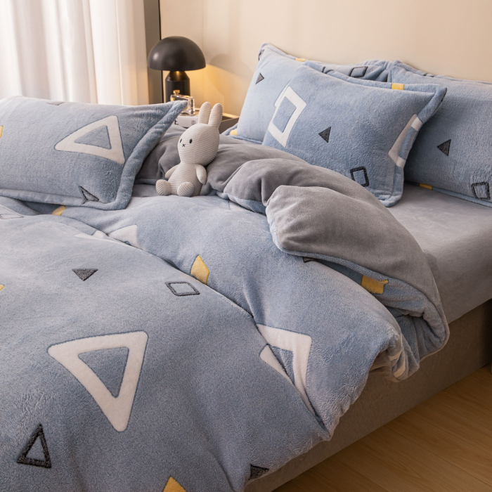 Lenjerie De Pat Cocolino 4 Piese Cu Elastic - Model Geometry [2]