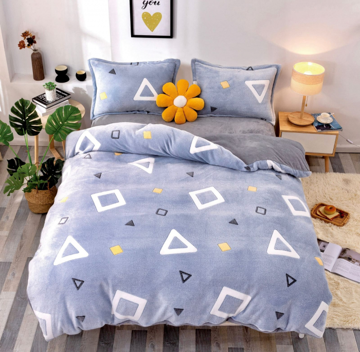 Lenjerie De Pat Cocolino 4 Piese Cu Elastic - Model Geometry [5]