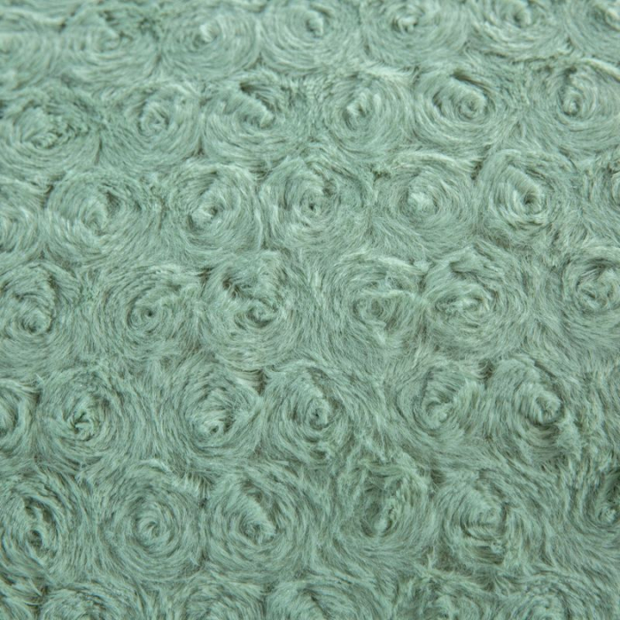 Lenjerie De Pat Cocolino 4 Piese Trandafiri - Verde Deschis [5]