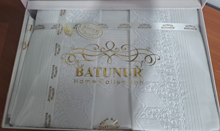 Lenjerie De Pat Din Bumbac 100% Ranforce - Alb [2]