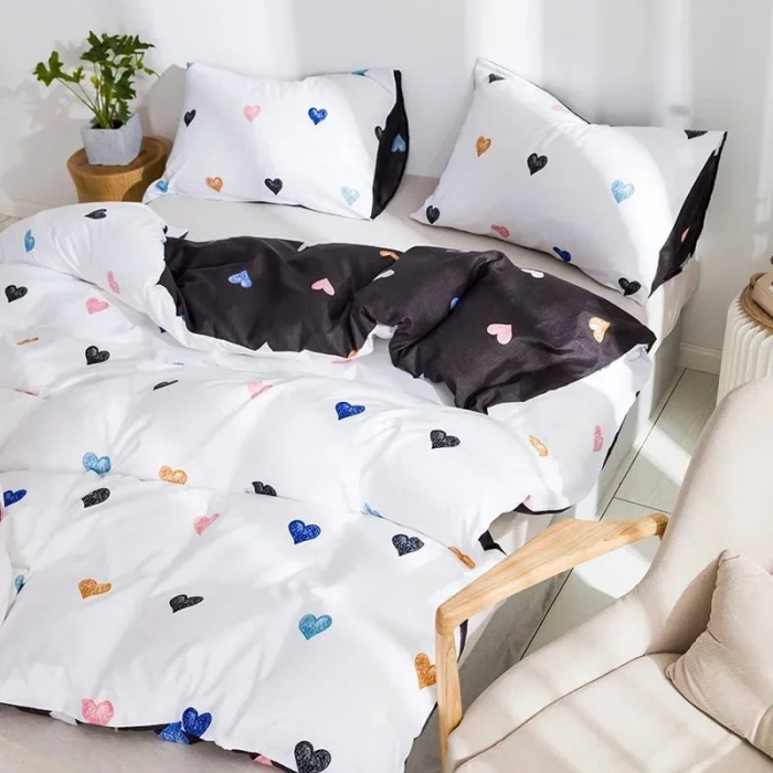 Lenjerie De Pat Din Finet Satinat - Love Is In The Air [7]