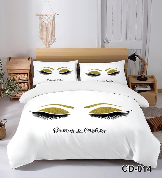 Lenjerie De Pat Finet 6 Piese Cu Elastic 5D - Gene Si Sprancene [1]