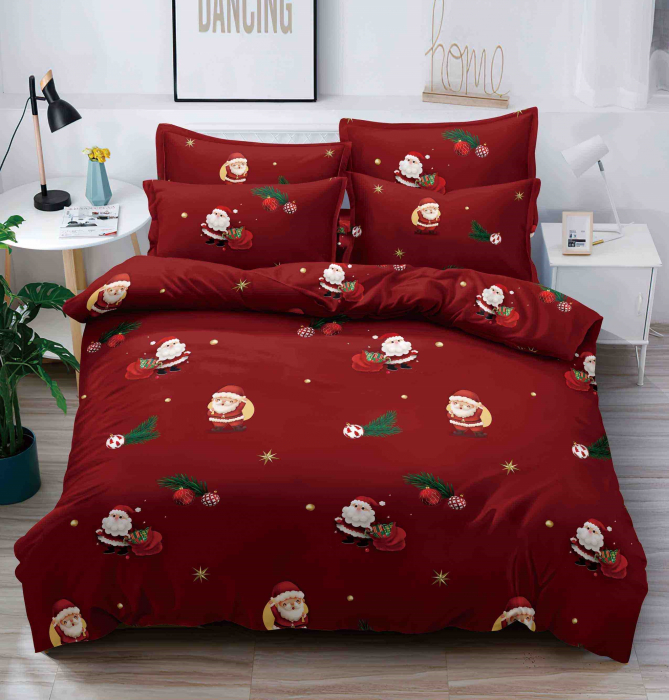 Lenjerie De Pat Finet Craciun - Mini Mos Craciun [1]