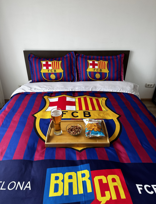 Lenjerie De Pat Finet Cu Elastic Echipa Fotbal  - FCB Barca [3]