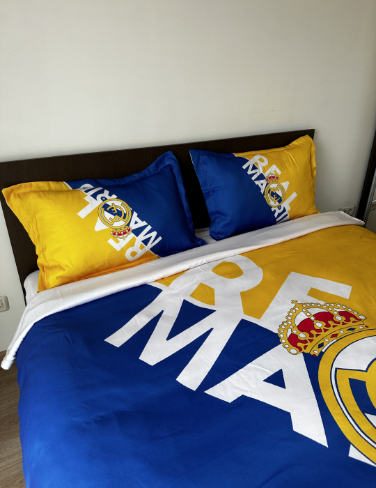 Lenjerie De Pat Finet Cu Elastic Echipa Fotbal - Real Madrid [3]