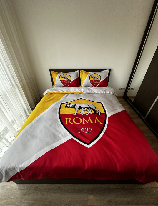 Lenjerie De Pat Finet Cu Elastic Echipa Fotbal  - Roma [2]