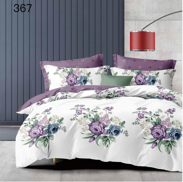 Lenjerie De Pat Finet - Lila Trandafiri [1]