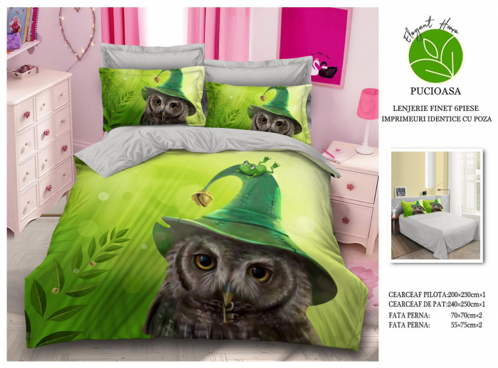Lenjerie De Pat Finet Premium - Bufnita [1]
