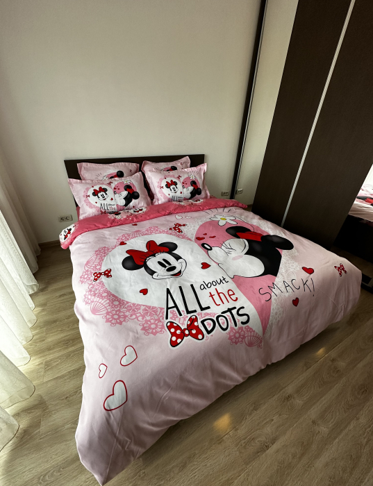 Lenjerie De Pat Finet Premium - Minnie Mouse All About The Dots [6]