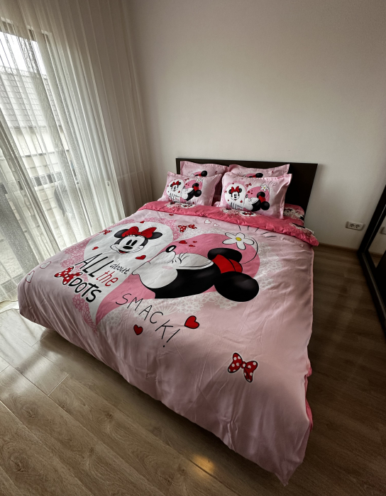 Lenjerie De Pat Finet Premium - Minnie Mouse All About The Dots [5]