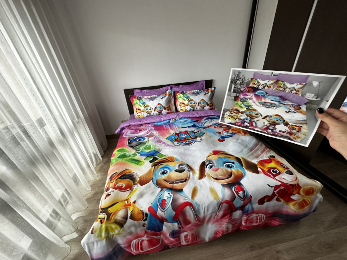 Lenjerie De Pat Finet Premium - Paw Patrol [9]