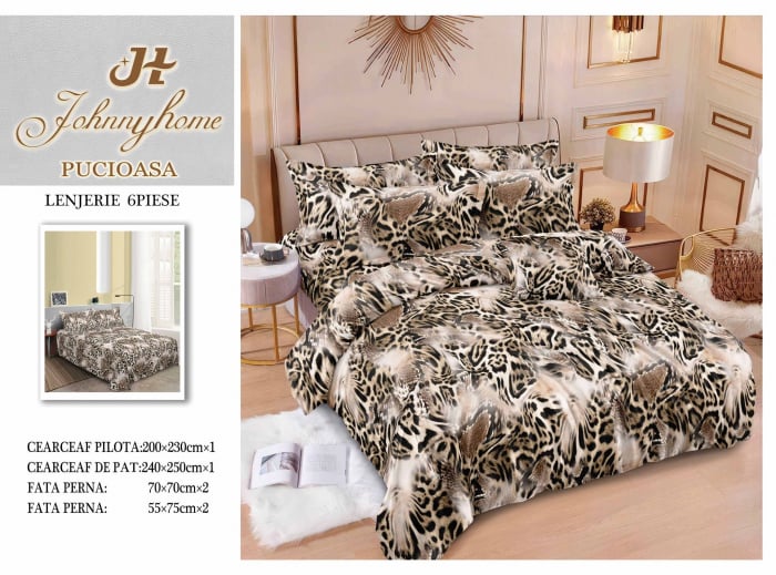 Lenjerie De Pat Finet Superior - Animal Print [1]