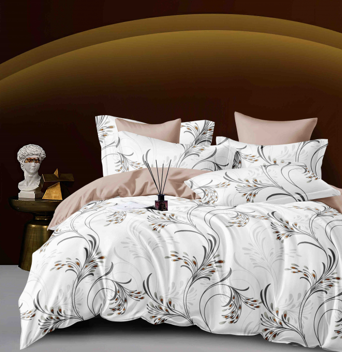 Lenjerie De Pat Finet Superior Cu Elastic - Floral [1]