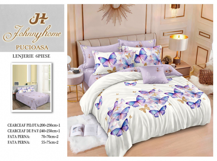 Lenjerie De Pat Finet Superior - Fluturi Delicati [1]