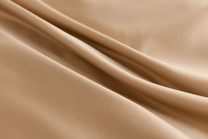 Lenjerie De Pat Premium Din Matase 6 Piese - Bej [6]