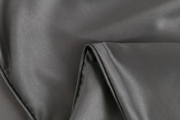 Lenjerie De Pat Premium Din Matase 6 Piese - Gri [19]