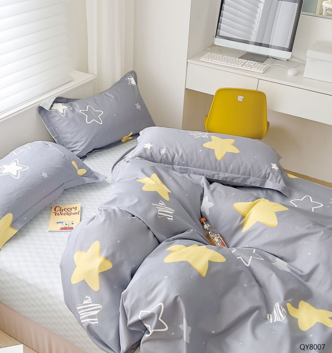 Lenjerie Din Bumbac 100% Cu Elastic - Stele [1]