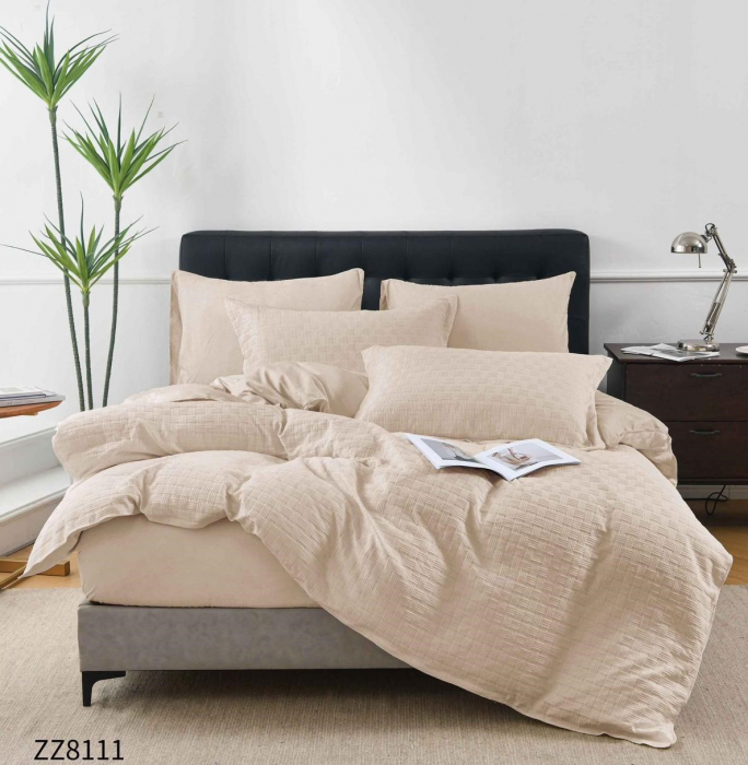 Lenjerie Din Bumbac Tip Finet Cu Elastic Model Crosetat - Bej Deschis [1]