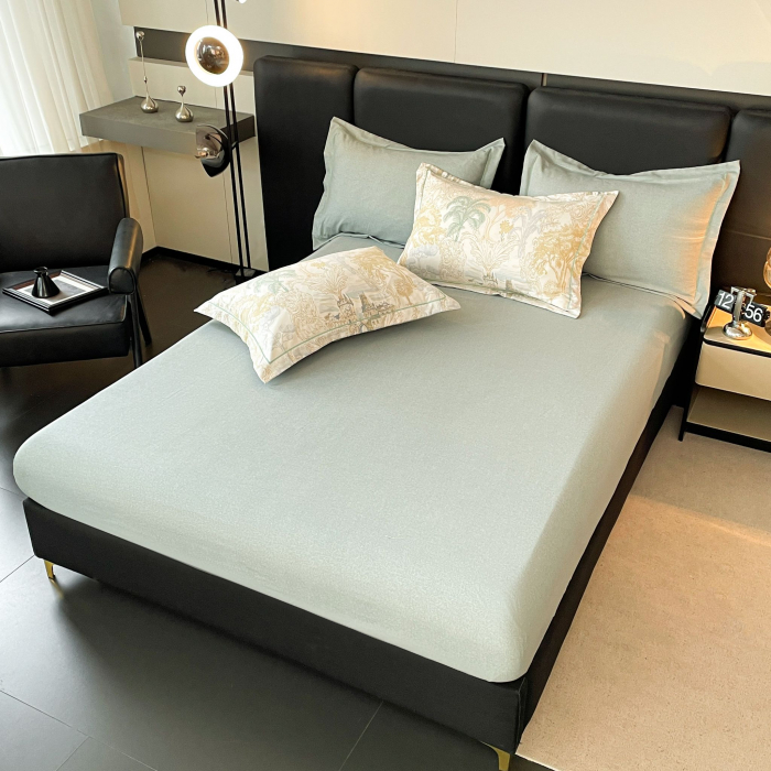 Lenjerie Din Bumbac Tip Finet PREMIUM Luxury Cu Elastic - Peisaj [3]