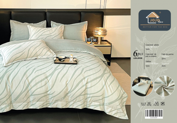 Lenjerie Din Bumbac Tip Finet PREMIUM Luxury Cu Elastic - Wild Dungi [5]