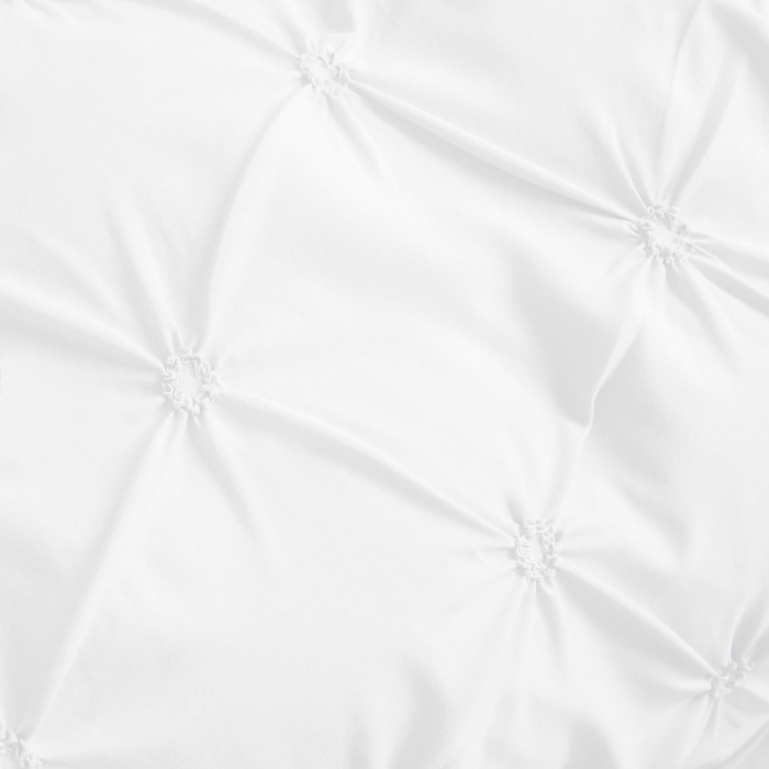 Lenjerie Din Finet Cu Elastic Si Pliuri - Alb [2]