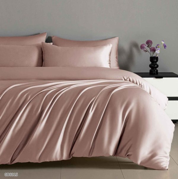 Lenjerii De Pat Din Satin Premium Cu Elastic - Bej [1]