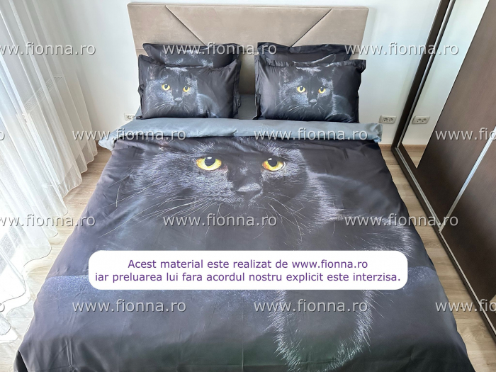 Lenjerii Din Finet Premium - Pisica Neagra [2]