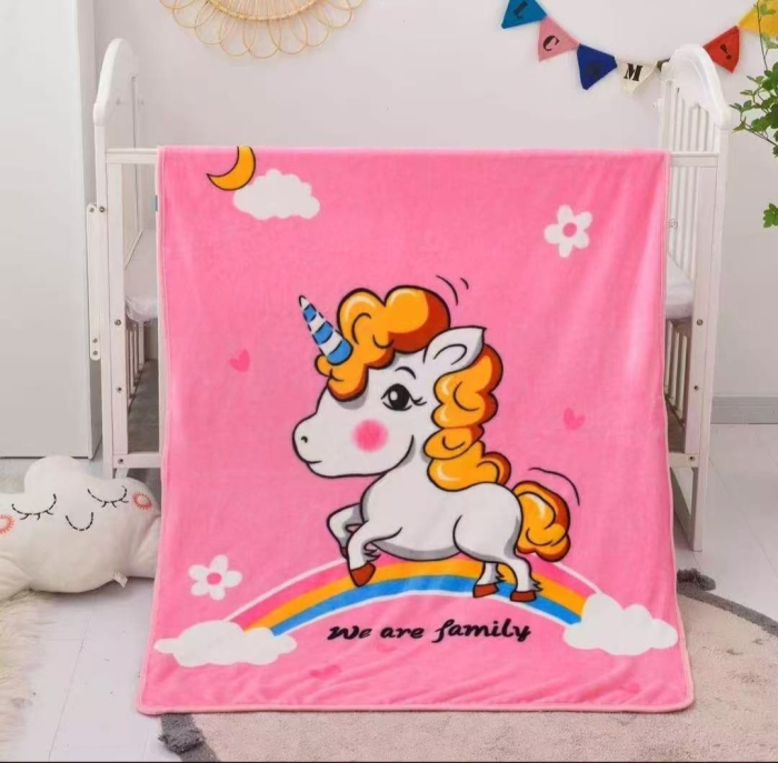 Patura Cocolino 1 Persoana 100x140cm Pentru Copii - Unicorn [1]