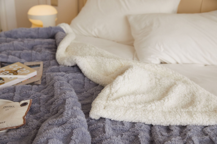 Patura Cocolino Cu Blanita - Bleu [3]