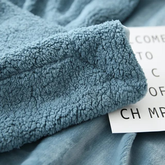 Patura Cocolino Cu Blanita Colorata - Gri Petrol [3]