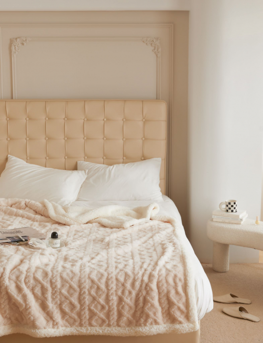 Patura Cocolino Cu Blanita - Crem [3]