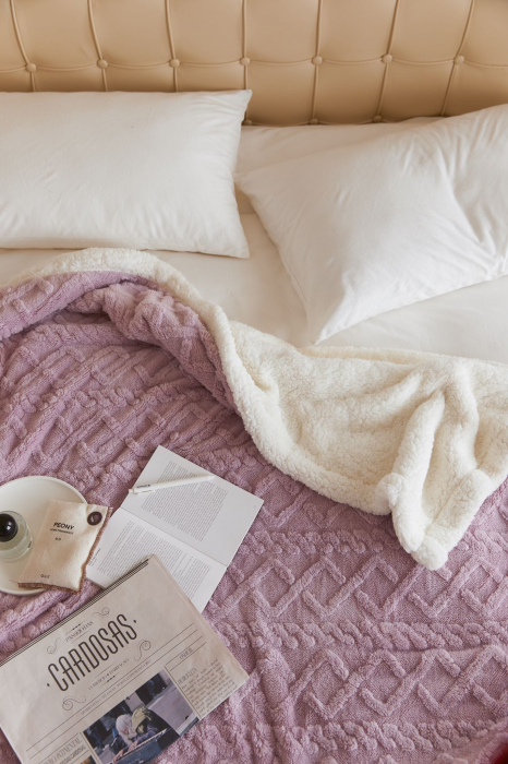 Patura Cocolino Cu Blanita - Lila [6]