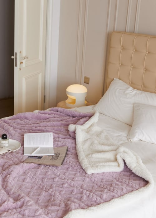 Patura Cocolino Cu Blanita - Lila [4]