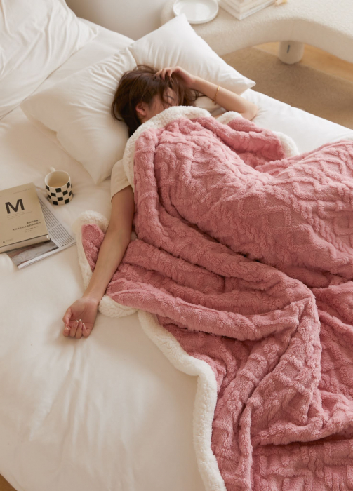 Patura Cocolino Cu Blanita - Roze [2]