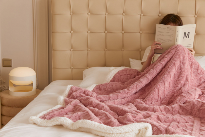 Patura Cocolino Cu Blanita - Roze [4]