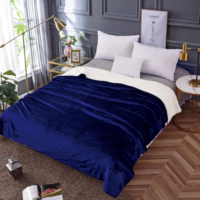 Patura Cocolino Cu Blanita UNI - Albastra [2]