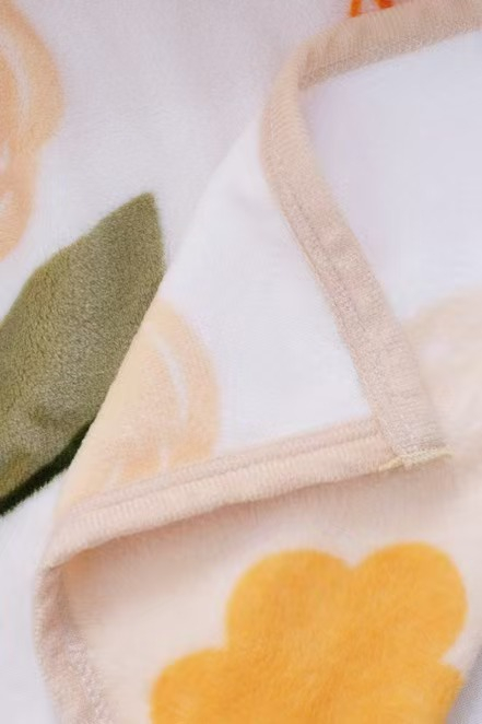 Patura Cocolino Grosime Medie 200x230cm - Flori Portocalii [6]