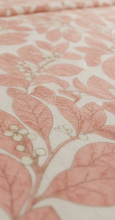 Patura Cocolino Grosime Medie 200x230cm - Frunze Roz [3]