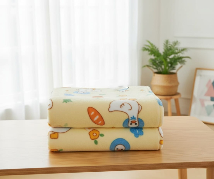 Patura Cocolino Grosime Medie 200x230cm - Galben Pal Cu Ratuste [3]