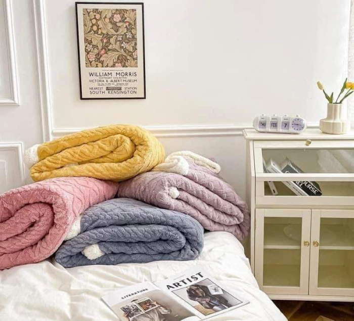 Patura Cocolino Cu Blanita - Roze [12]