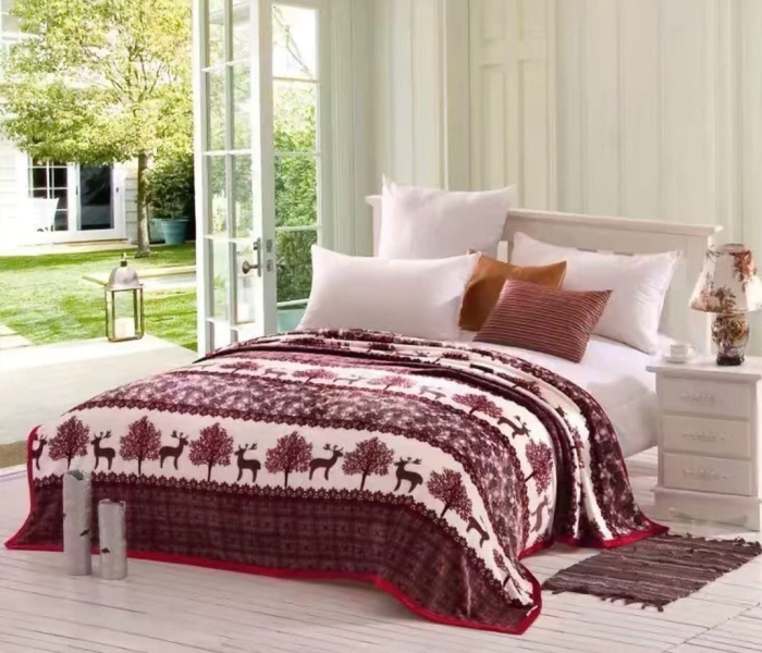 Patura Cocolino Subtire 200x230cm - Bordo Cu Reni [1]