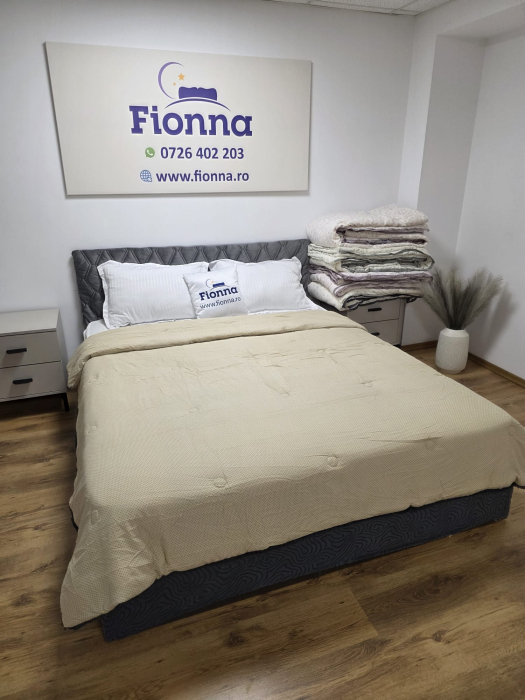 Pilota cu Banda Decorativa 200x230cm - Rose cu Franjuri [3]