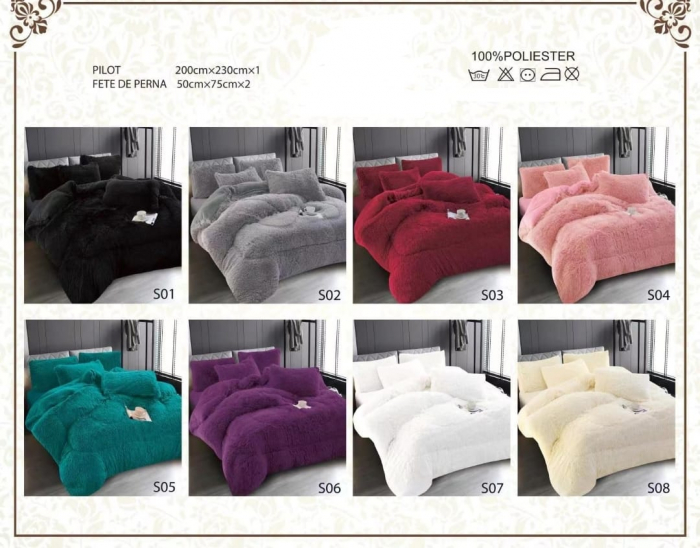 Pilota Pufoasa Fluffy - Neagra [2]