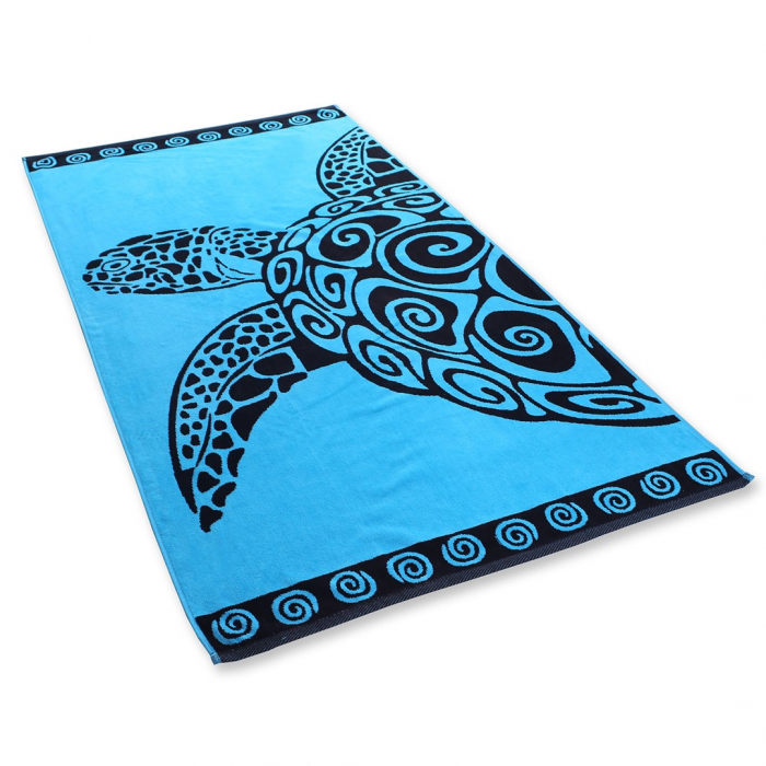 Prosop Pentru Plajă 90x180cm -Broasca Testoasa [2]