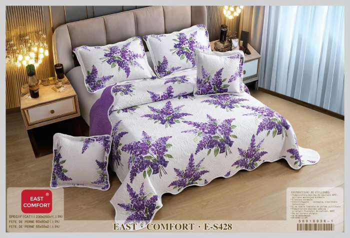 Set Cuvertura 5 Piese - Flori de Liliac [1]