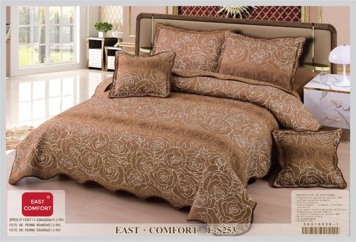 Set Cuvertura 5 Piese - Maro [1]