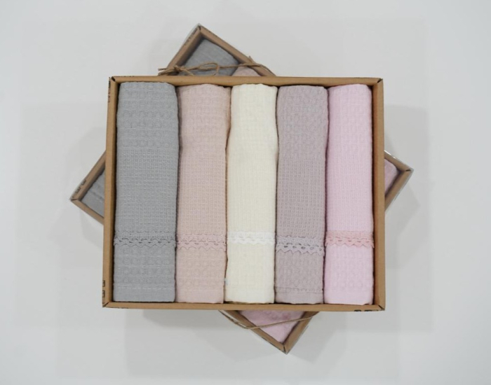 Set 5 Prosoape De Bucatarie - Culori Pastelate [2]