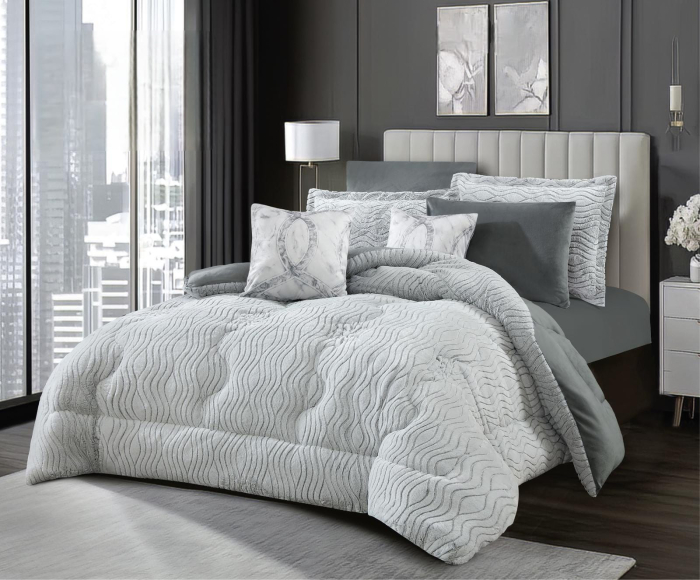 Set Pilota Cu 2 Fete Cu Blanita RABBIT - Iepure Gri [1]