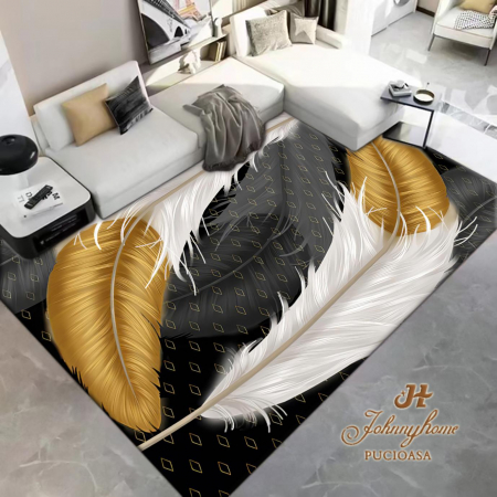 Covor Subtire Design Modern 150x230cm - Luxury Feathers Covoare Modern - Covor Subtire Design Modern 150x230cm - Luxury Feathers